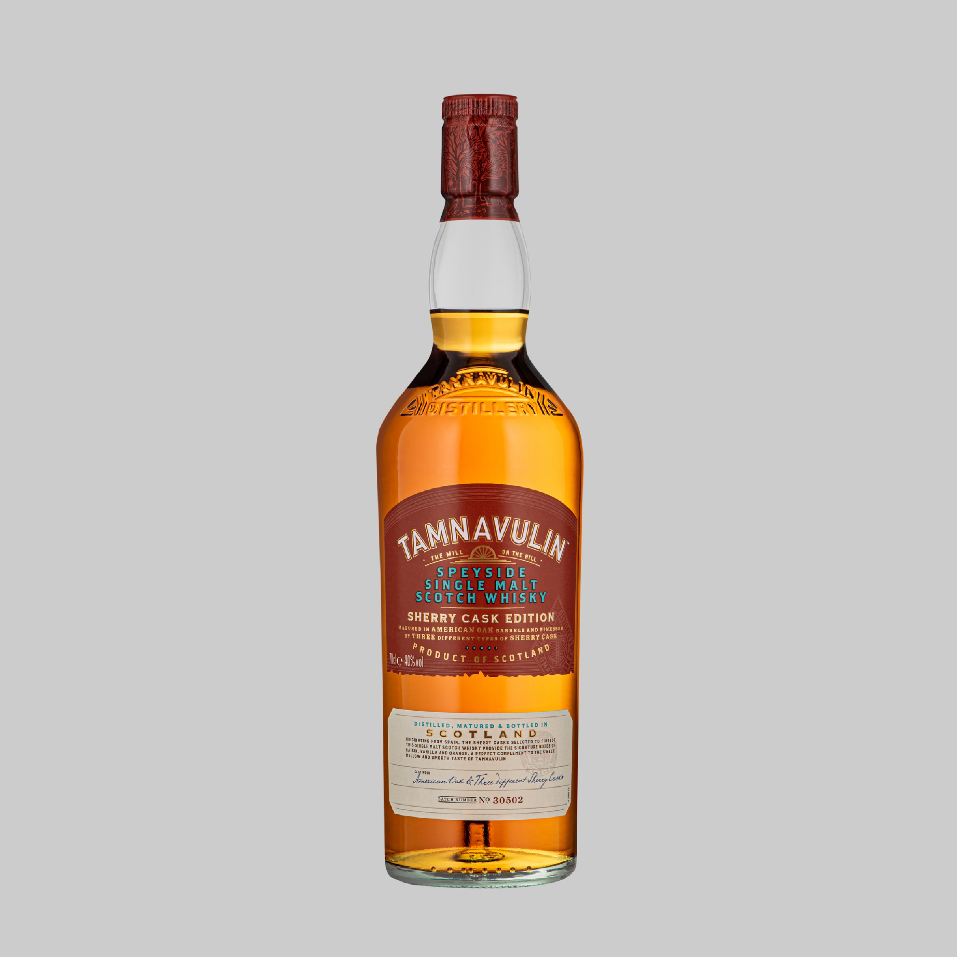 Tamnavulin Sherry Cask Edition Single Malt Scotch Whisky 700ml 40.0% | TIME2DRINK